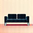 Icono gráfico representando un mueble de diseño.